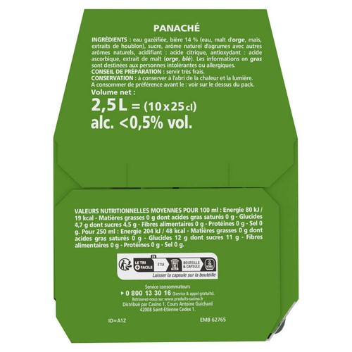 Hellegen Panaché 4° 10x25cl