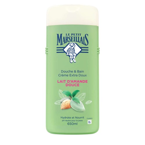 Le Petit Marseillais Crème de Douche Lait D'Amande Douce 650ml