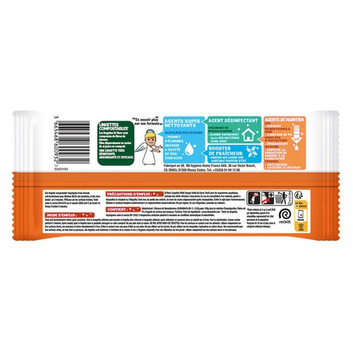 St Marc Lingettes Compostables Soleil De Corse x30