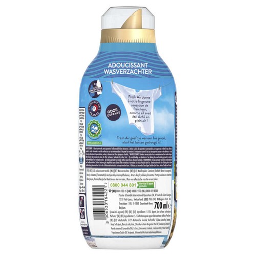 Lenor Fresh Air Adoucissant Balade en bord de mer 50 lavages