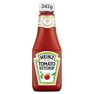 Heinz Tomato Ketchup flacon souple top up 342g.