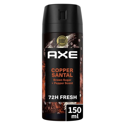 Axe déodorant homme copper santal 150ml