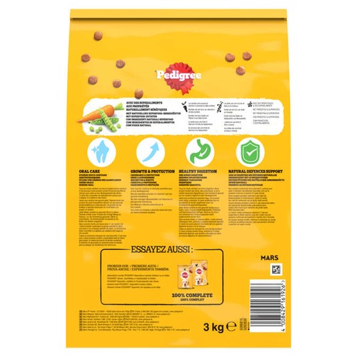 Pedigree Croquettes Volaille Chiot 3kg
