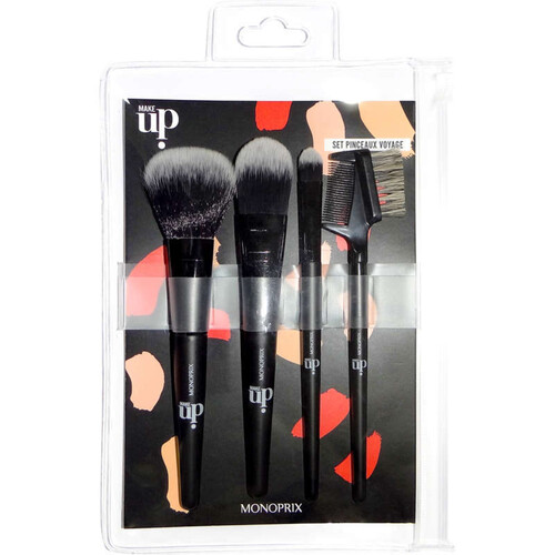 Monop'make up Set pinceaux voyage 2021