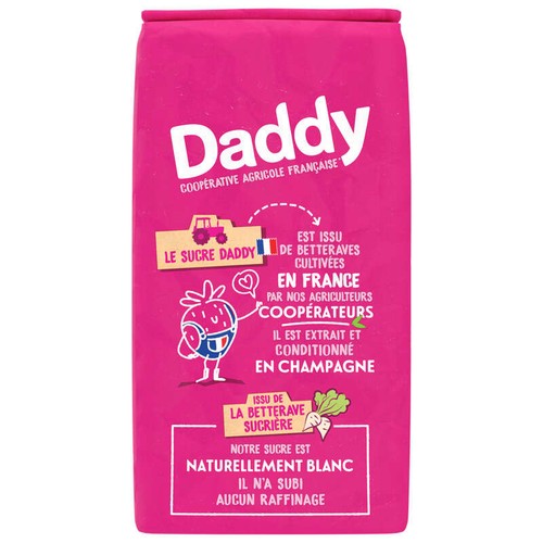 Daddy Sachet De Sucre En Poudre 1kg