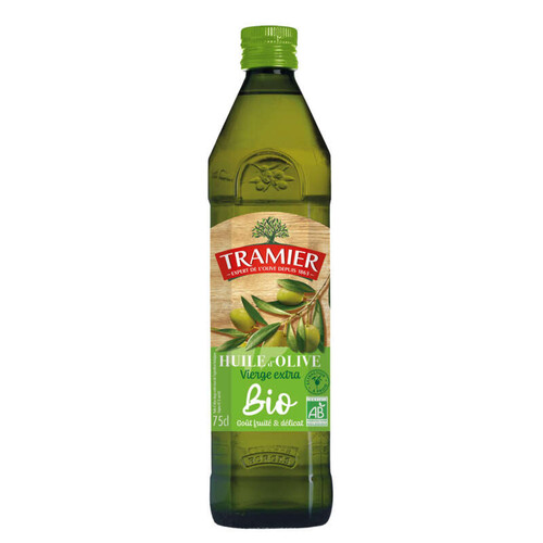 Tramier Huile Olive Vierge Extra Biologique 75cl