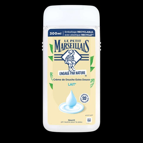 Le Petit Marseillais Crème de Douche extra douce Lait 300ml
