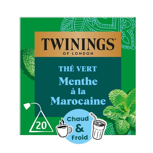 Twinings Thé vert Menthe à la Marocaine x20