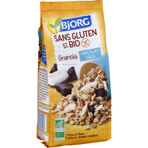 Bjorg Granola Chocolat Coco sans gluten bio 350g