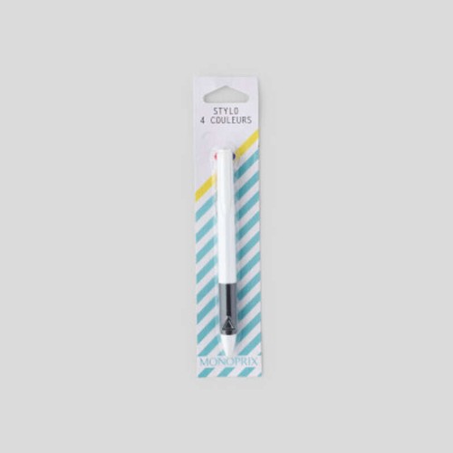 Monoprix Stylo 4 Couleurs