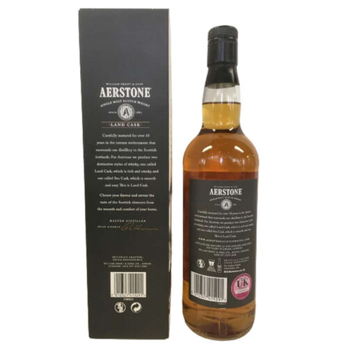 Aerstone Whisky Single Malt Scotch Land Cask 10Yo 70Cl