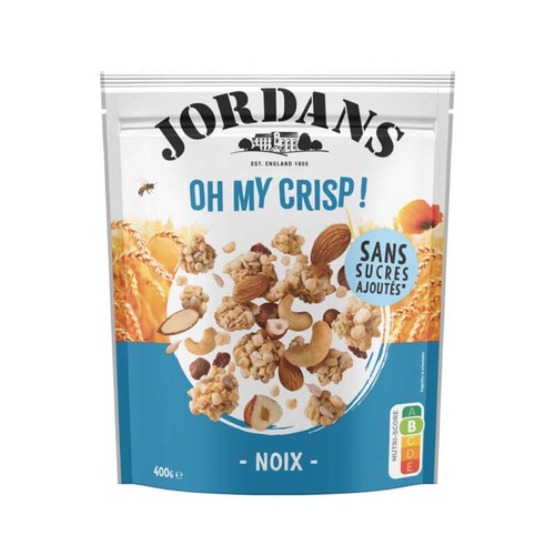 Jordans Céréales Oh My Crisp Noix 400g