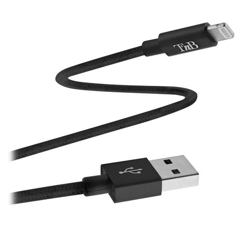 Tnb Câble Usb-Lightning Tressé, Noir