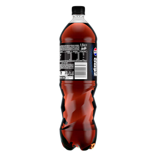 Pepsi - Soda zero sucres au cola - La bouteille de 1,5L