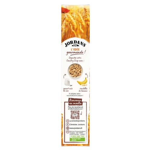 Jordans Céréales Country Crisp chocolat noir 550g