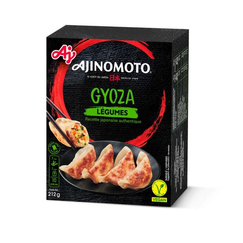 Ajinamoto Gyoza aux Légumes à Poêler & Sauce Soja 200g