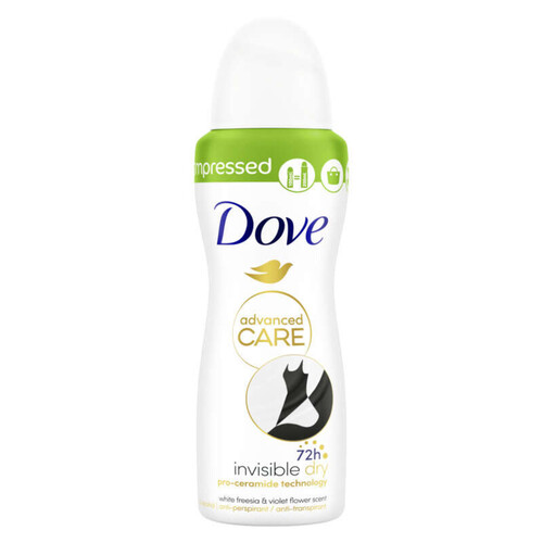 Dove Déodorant Invisible Dry 100ml