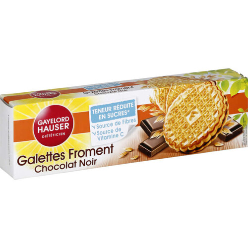 Gayelord Hauser Galettes Froment Chocolat Noir