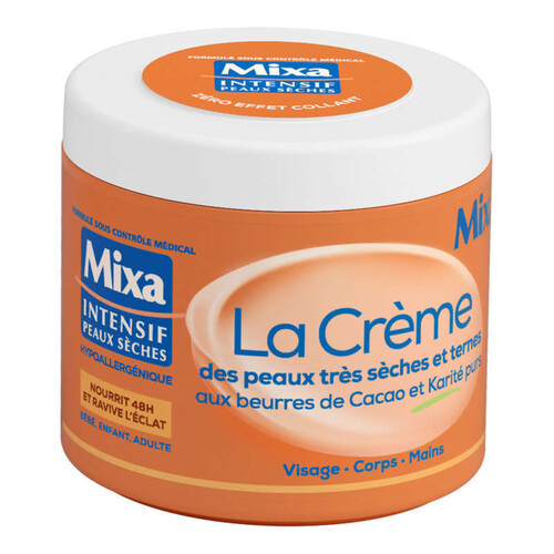 Mixa Crème Corps Peaux Très Sèches et Ternes 400ml