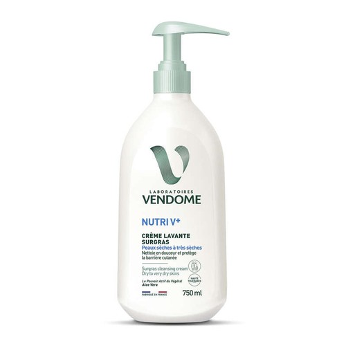 Laboratoires Vendôme Nutriv+ Crème Lavante Surgras 750ml