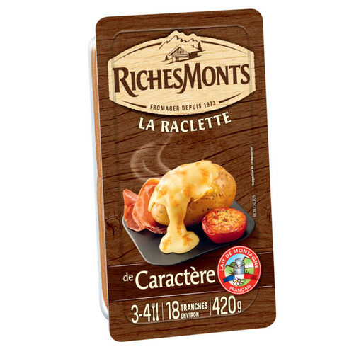 Riches Monts La Raclette de Caractère 420G