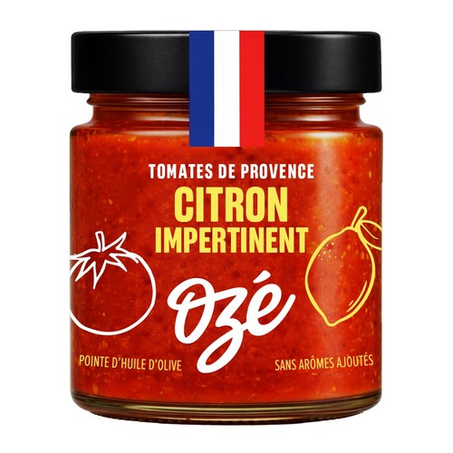 Ozé Sauce Tomate Citron Impertinent 180g