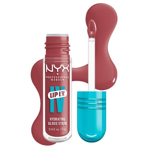 Nyx Professional Make Up Brillant à lèvres LIP IV Couleur Petal Pourin 5ml