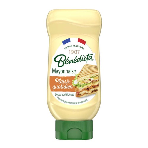 Bénédicta Mayonnaise Plaisir Quotidien 400g