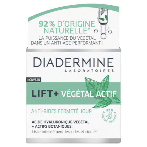 Diadermine Lift+ Végétal Actif Crème de Jour Anti- Rides Fermeté 50 ml