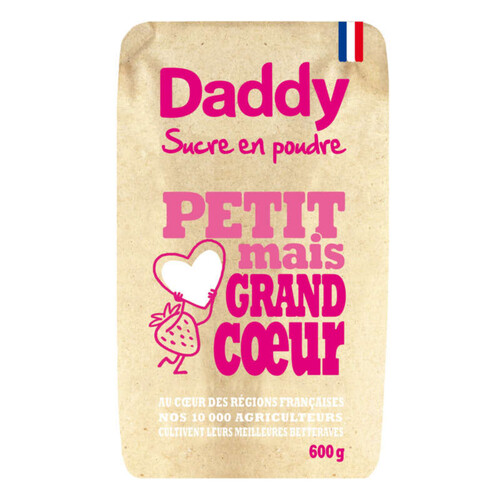 Daddy Sucre en Poudre en Sachet 600g