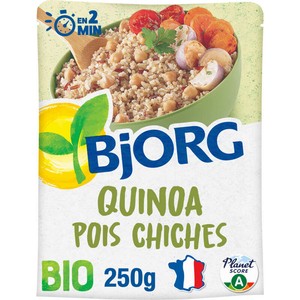 Bjorg Quinoa & pois chiches, Bio 250g