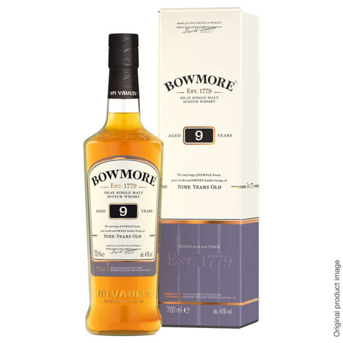 Bowmore Scotch Whisky 9 ans 40% Vol. 70 cl