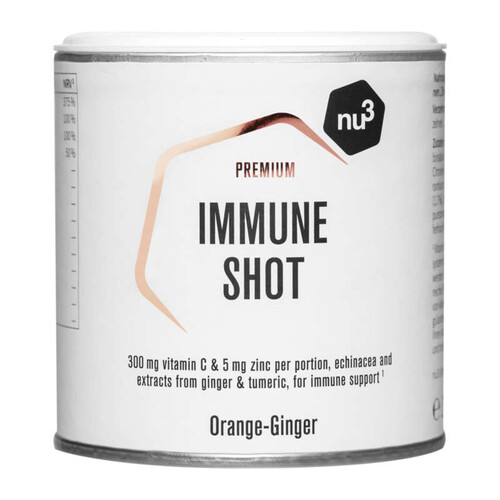 Nu3 premium immune shot orange ginger 150g