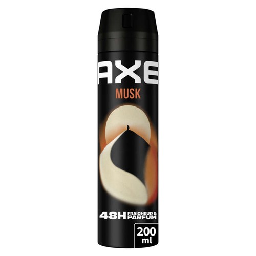 Axe Suprême Déodorant Homme Spray Musk 48h Fraîcheur & Parfum 200ml