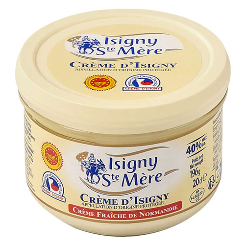 Isigny Ste Mère Crème fraîche d'Isigny AOP 20cl