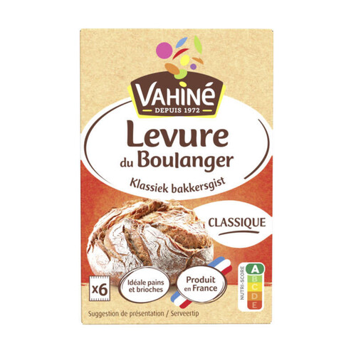 Vahiné Levure du Boulanger x6 ,48g