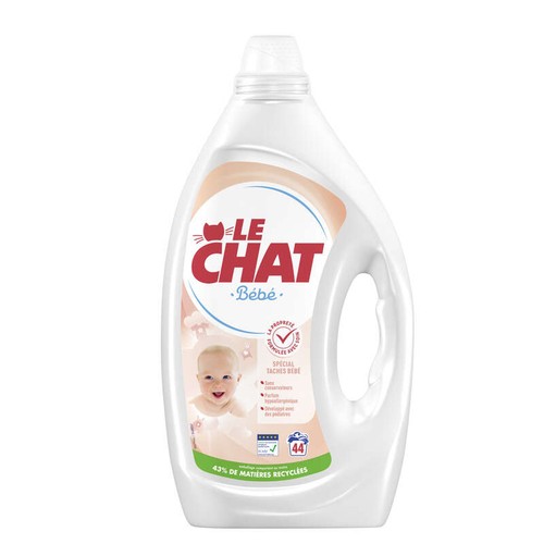 Le Chat Lessive Liquide Spécial Bébé 35 Lavages 1,575L