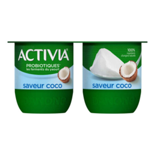 Activia yaourt bifidus saveur coco 4x125g
