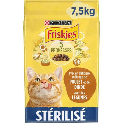 Croquettes purina one chat stérilisé 7,5 kg 