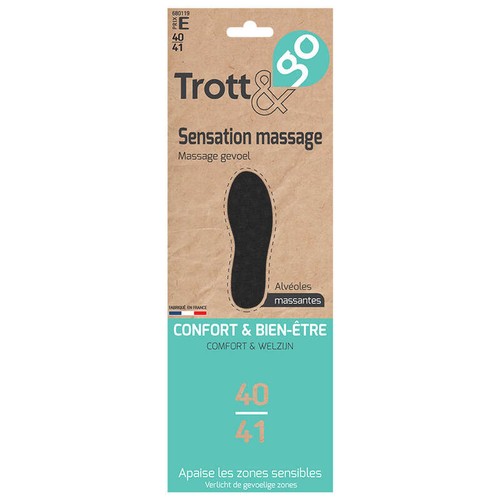 La Brosse et Dupont Semelles Sensation massage 40/41