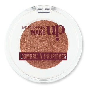 Monoprix Make Up L'ombre A Paupière Or Brun