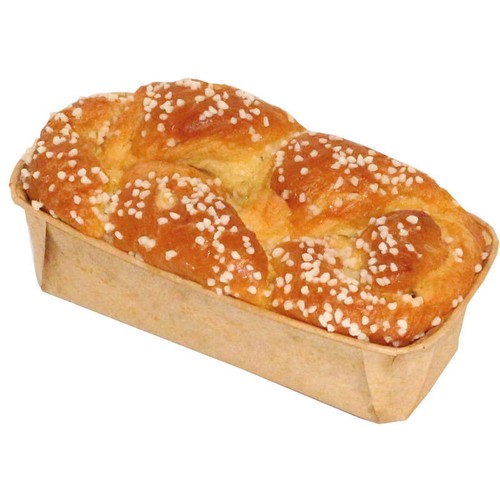 Brioche tressée pur beurre sucre perlé 400g