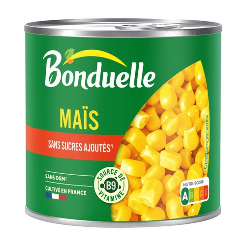 Bonduelle Maïs Sans Sucres Ajoutés Sans Ogm 285g
