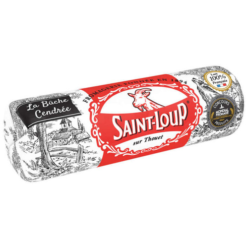 Saint Loup La Bûche Cendrée 180G