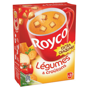 Royco Légumes & croûtons 3x25,4g
