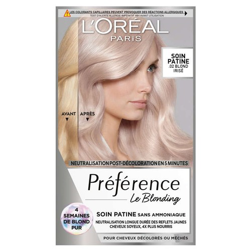 L’Oréal Préférence Le Blonding soin patine sans ammoniaque 232g