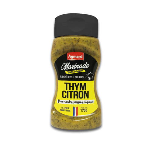 Aymard Marinade Thym Citron Pot 170g