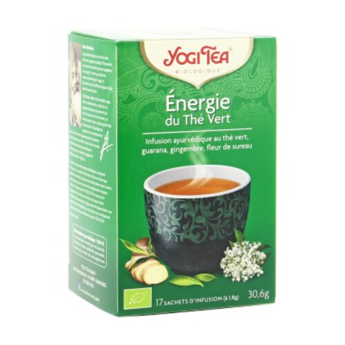 [Par Naturalia] Yogi Tea Thé Vert Energie - 17 Sachets