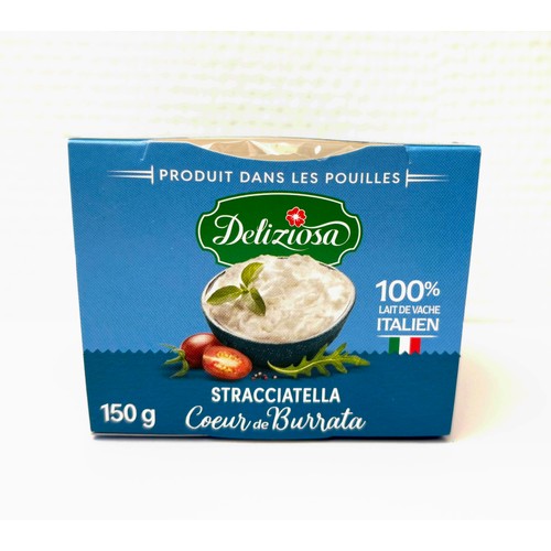 Deliziosa Stracciatella Coeur de Burrata 150g