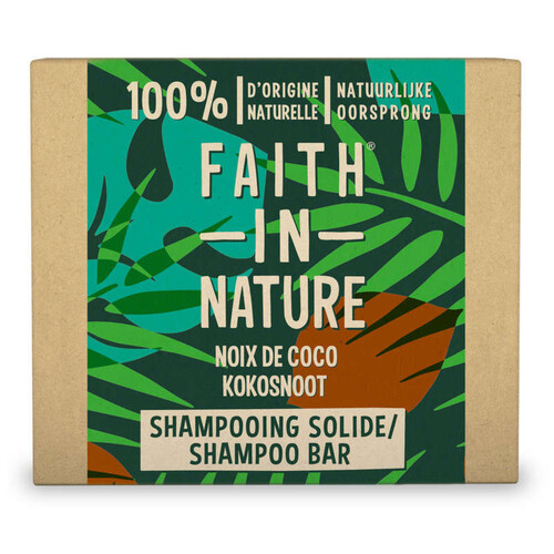 Faith in Nature - Shampoing solide Noix de coco 85g